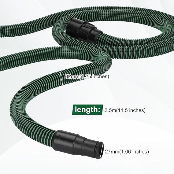 Dust Extractor Hose for Festool Vacuum Suction Hose D27/32x3,5m, Compatible with Festool CT 26/36/48 CT 15/25 CT MINI and CT MIDI from 2019 onwards Dust Extractor vacuum hose sander