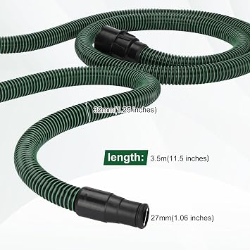 Dust Extractor Hose for Festool Vacuum Suction Hose D27/32x3,5m, Compatible with Festool CT 26/36/48 CT 15/25 CT MINI and CT MIDI from 2019 onwards Dust Extractor vacuum hose sander