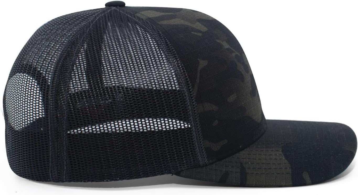 Police Adjustable Mesh Back Cap - Durable Snapback Hat - Breathable Fast Dry Comfort
