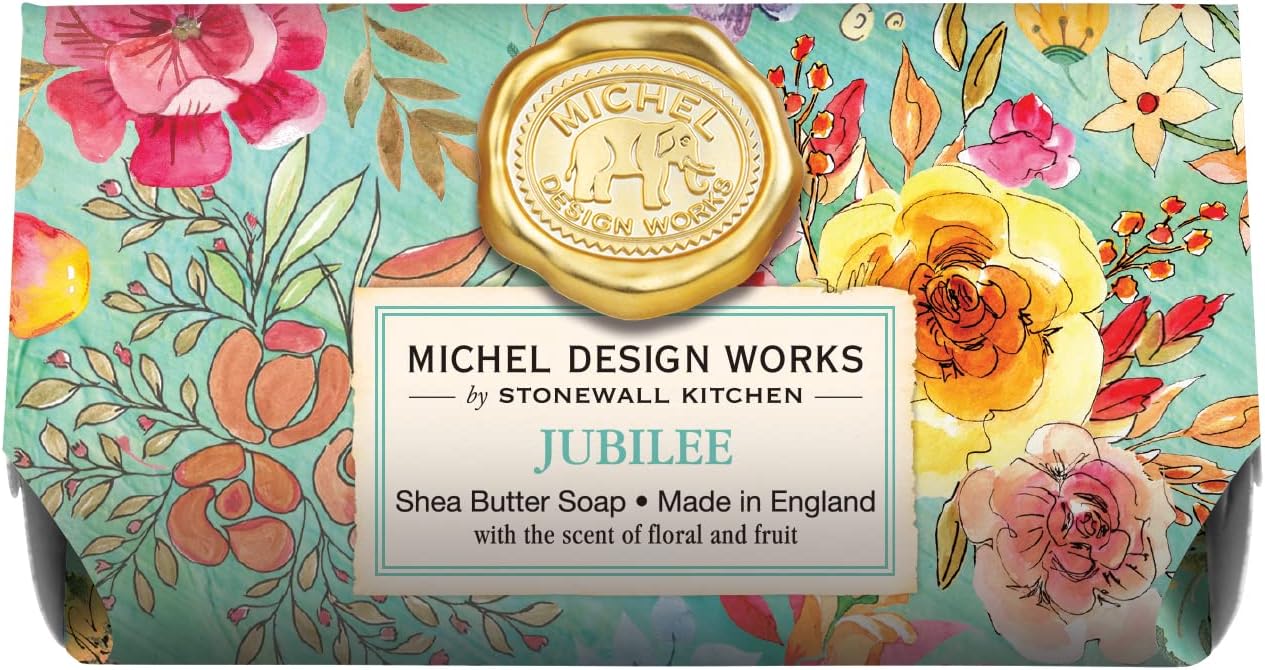 Large Bath Soap Bar, Jubilee