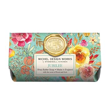 Michel Design Works Large Bath Soap Bar, Jubilee