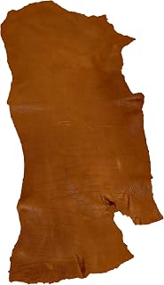 Glacier Wear First Quality Buffalo Leather Buckskin Hide (10.00 to 10.75 sq ft)