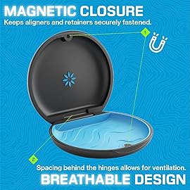 INVISALIGN Aligner and Retainer Case, Dandelion