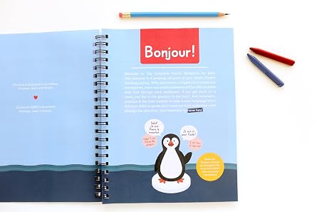 The French Workbook for Kids: A Fun and Easy Beginner's Guide to Learning French for Kids Grades K-5: Learn the Alphabet, Numbers, Colors, Shapes, Senses, Seasons and Other Essential Concepts
