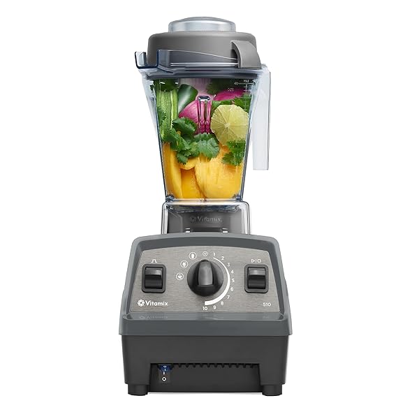 Vitamix Propel Series 510 Blender with Three Blending Programs, Professional-Grade Blender for Smoothies and More, Stainless-Steel Blades, Self-Cleaning Kitchen Appliance, 48 Oz Container, Slate
