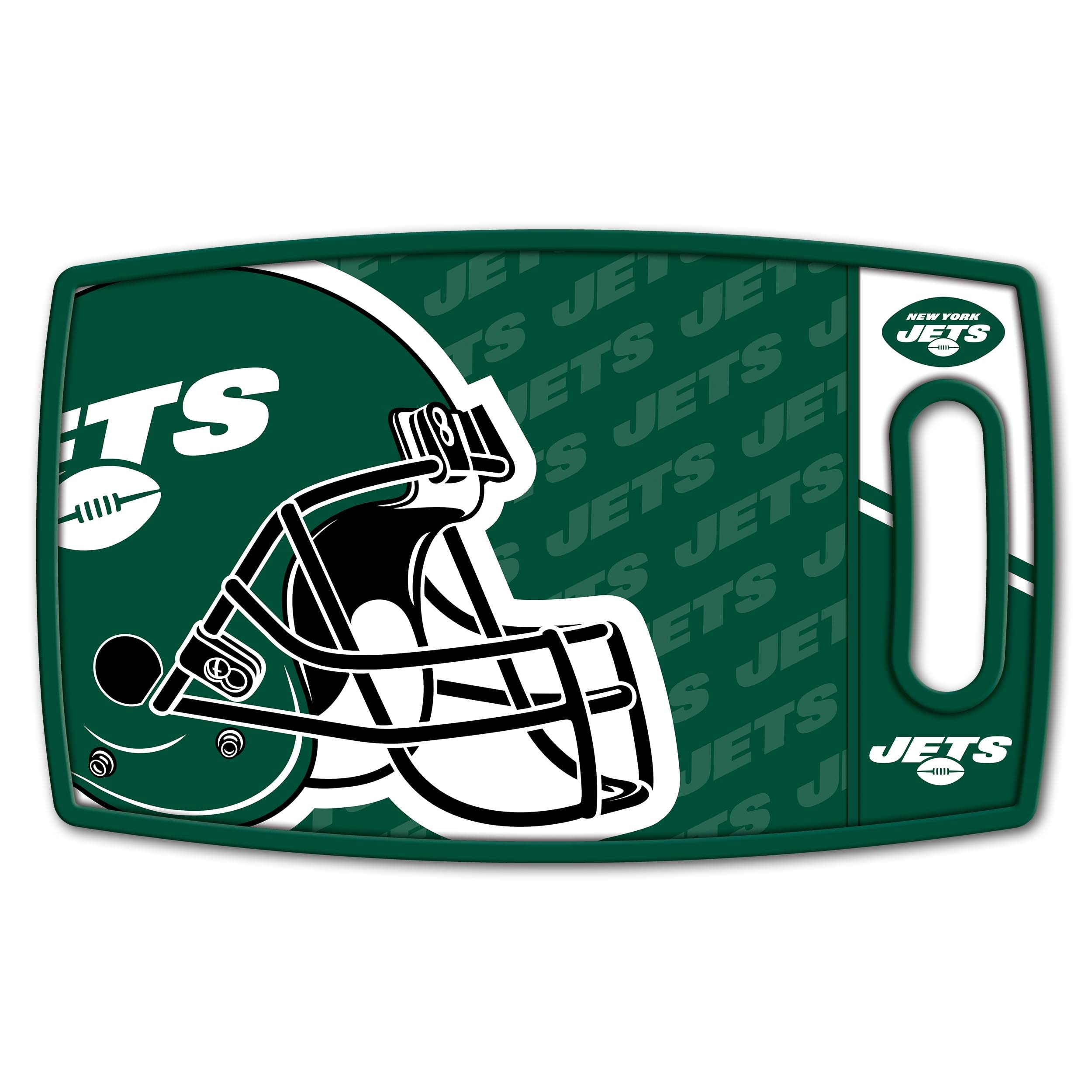 YouTheFanNFL New York Jets Logo Series Cutting Board