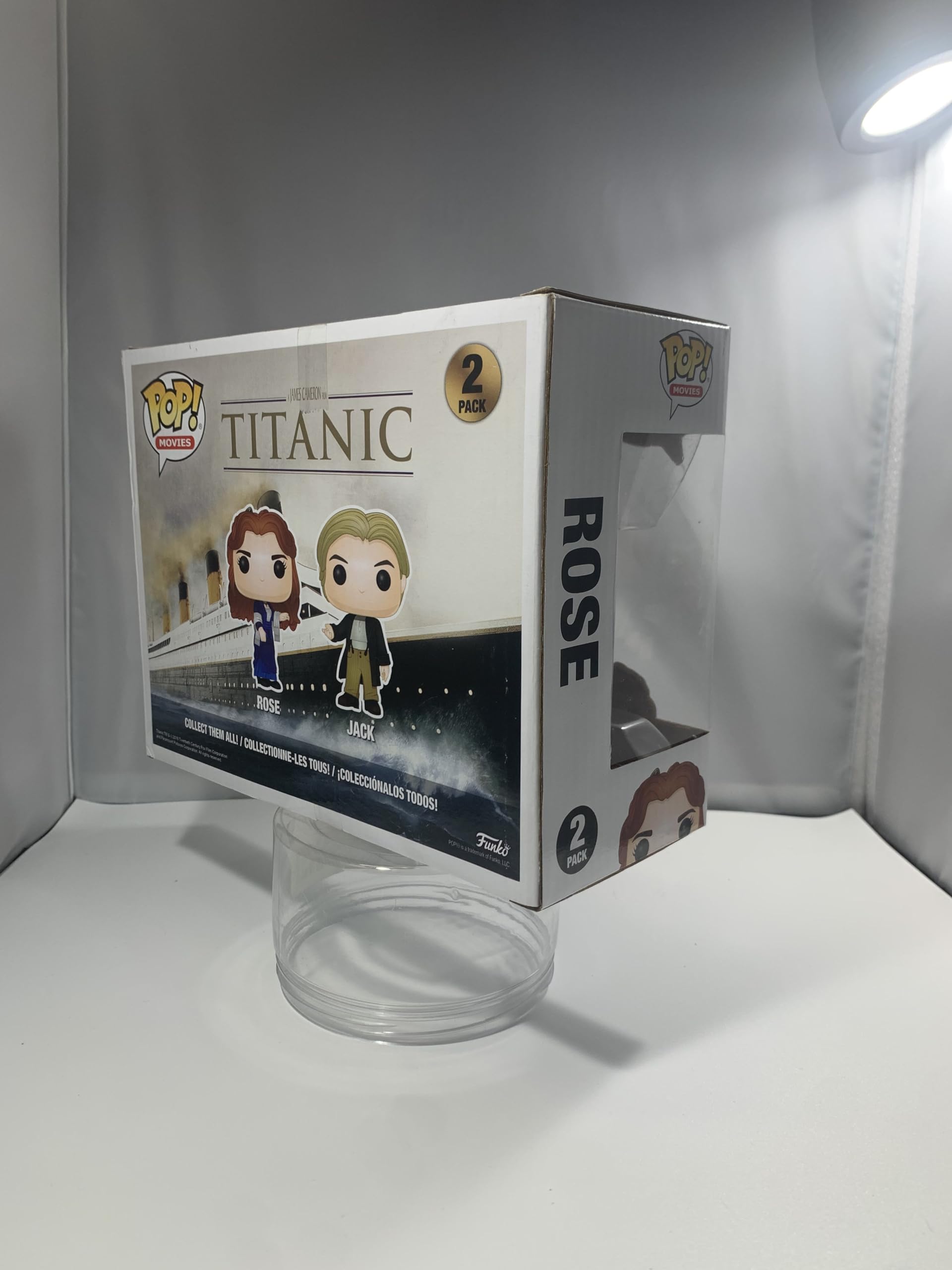 Funko - Figurine Titanic - 2-Pack Rose & Jack Exclu Pop 10cm