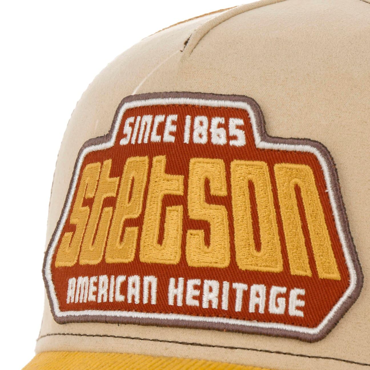 Stetson Cappellino Trucker Classic Donna/Uomo - Berretto Baseball Mesh cap Snapback, con Visiera Primavera/Estate