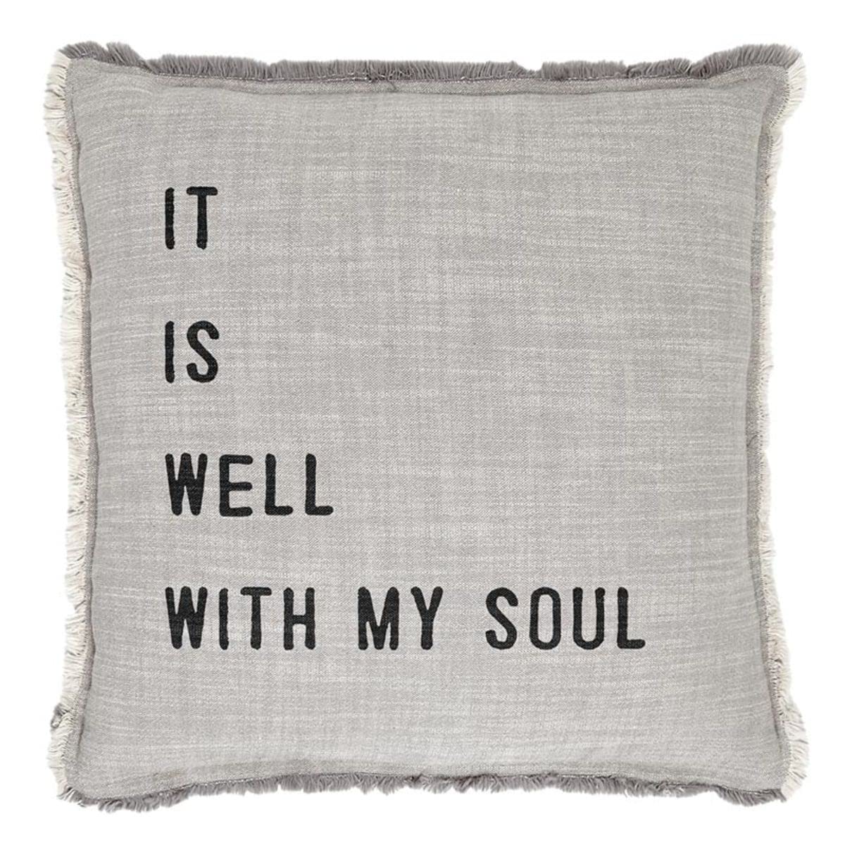 Santa Barbara Design Studio Lendenkissen 'Be Still' – 56x30,5 Cm, Maschinenwaschbar, 2er Set