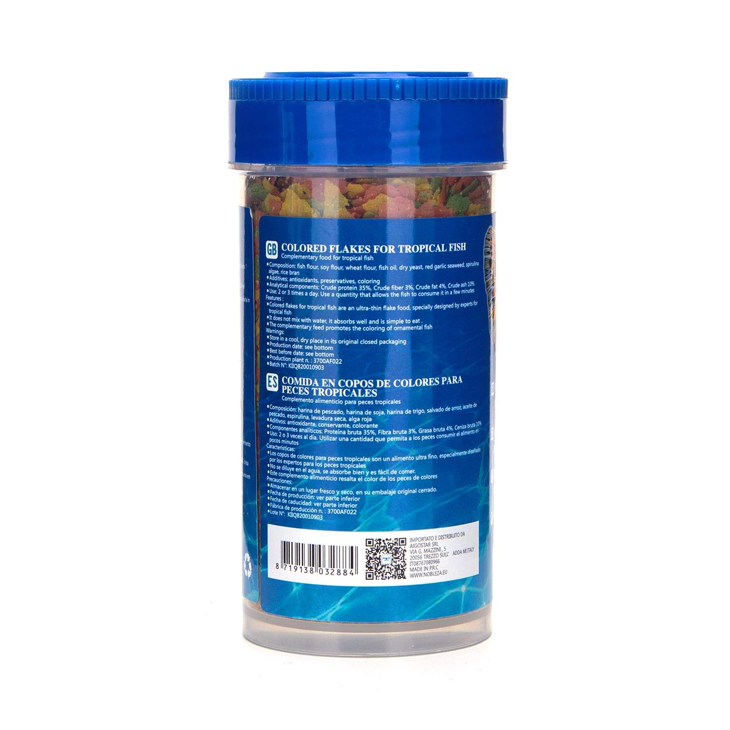 Nobleza Alimento para Peces Tropicales