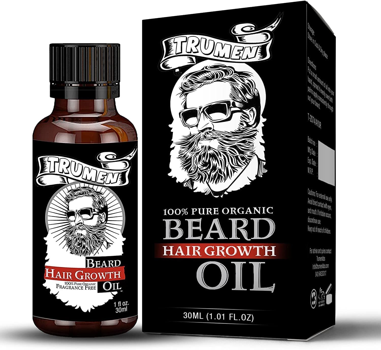 TruMen Bartwachstumsöl - 30 ml ..
