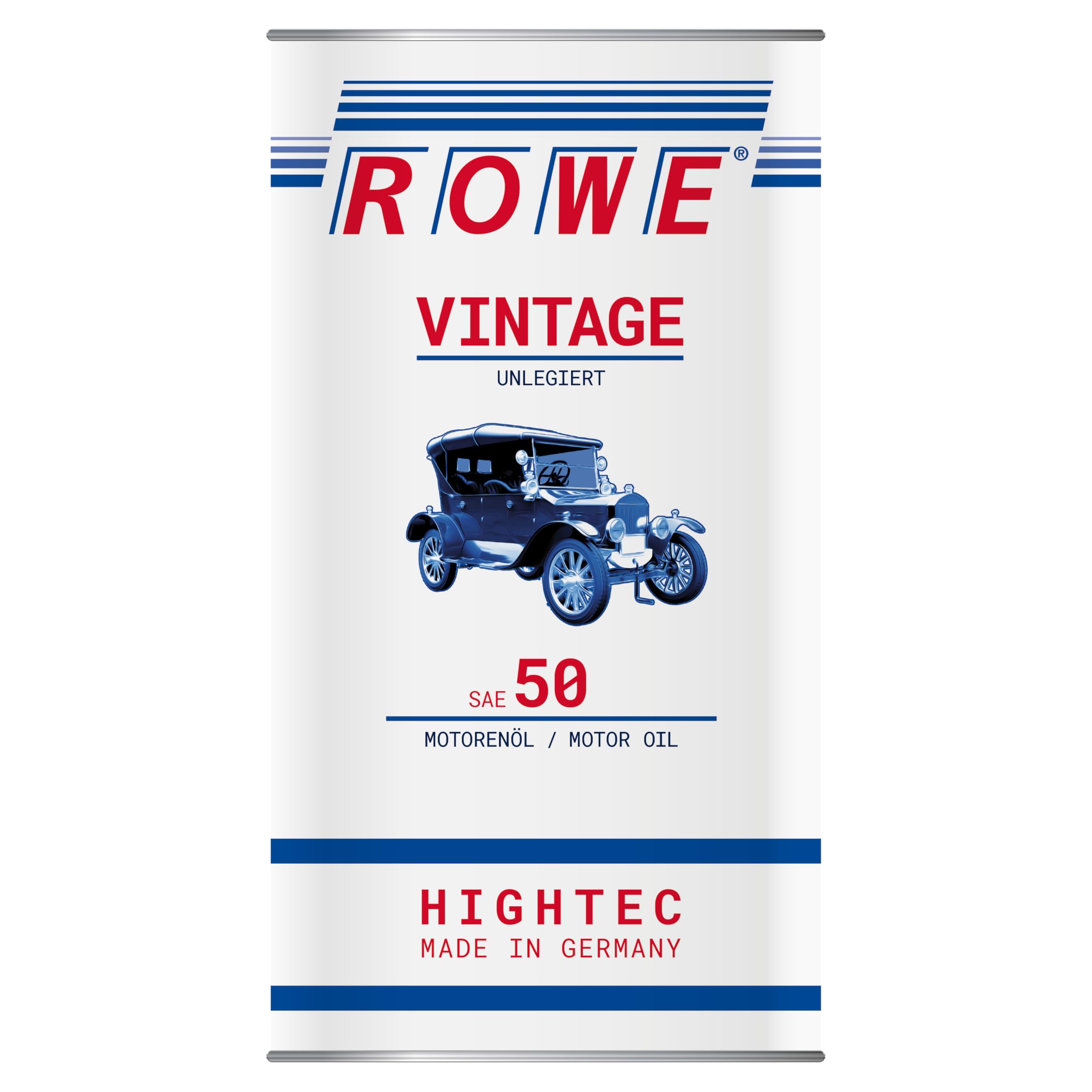 ROWE Aceite de motor SAE 50 Vintage Aceite mineral API SA 4L
