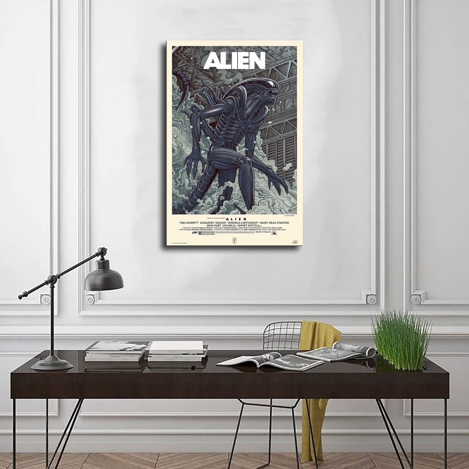 Poster Alien 2 Sur Toile – Décoration Murale Moderne 50x75 Cm