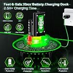 Ponkor Xbox Battery Pack Rechargeable,2 x 4800mWh Rechargeable Battery Packs,Rechargeable Xbox Controller Battery Pack with Charger for Xbox One/X/S/Elite