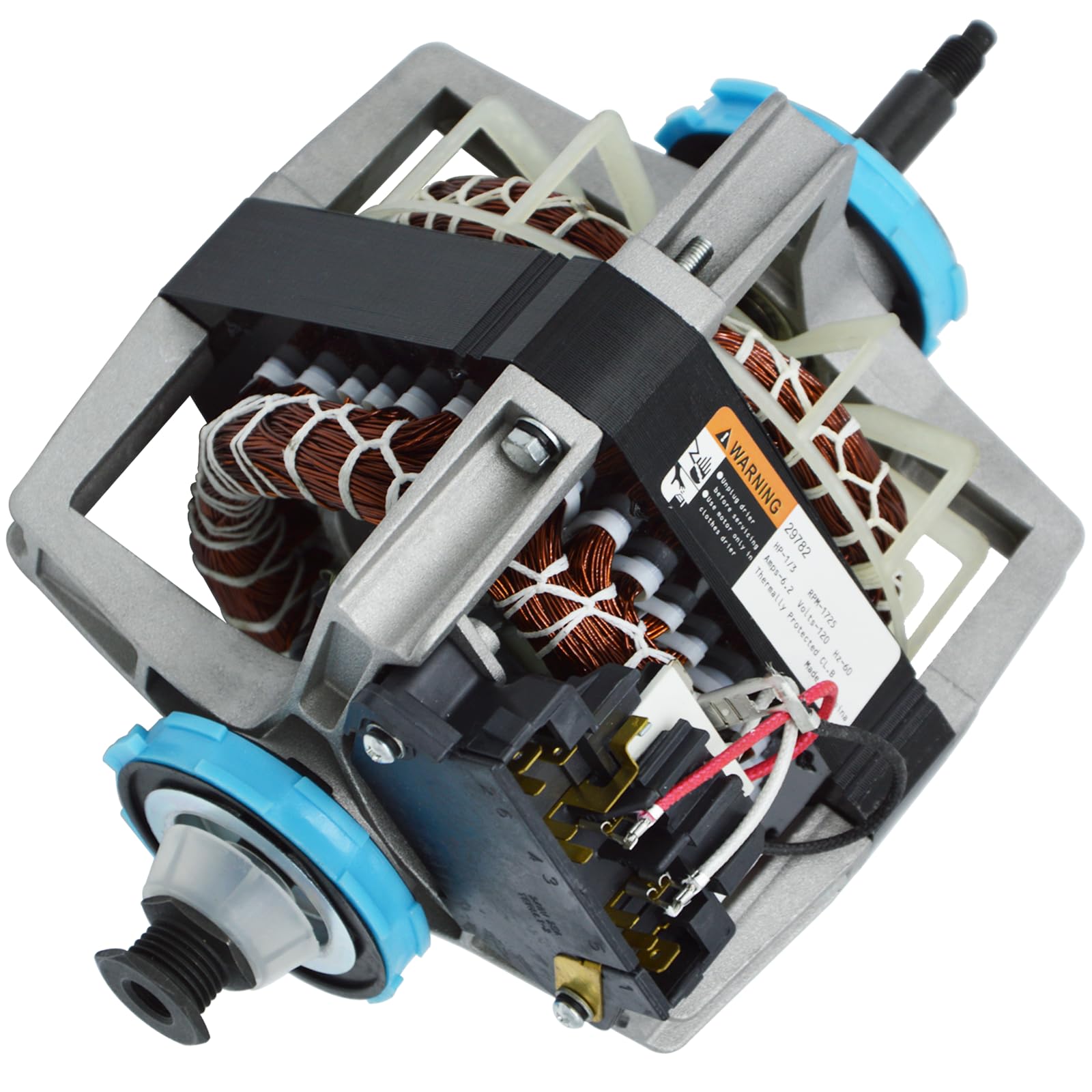 5304529782 - Motor de secadora compatible con Electrolux, frigidaire, kemmore, repuesto 134693302, 137115900, 134693300, 134693301, 5304510568, 7137115900, AP70343900. 6, PS16. 620747, EAP16620747