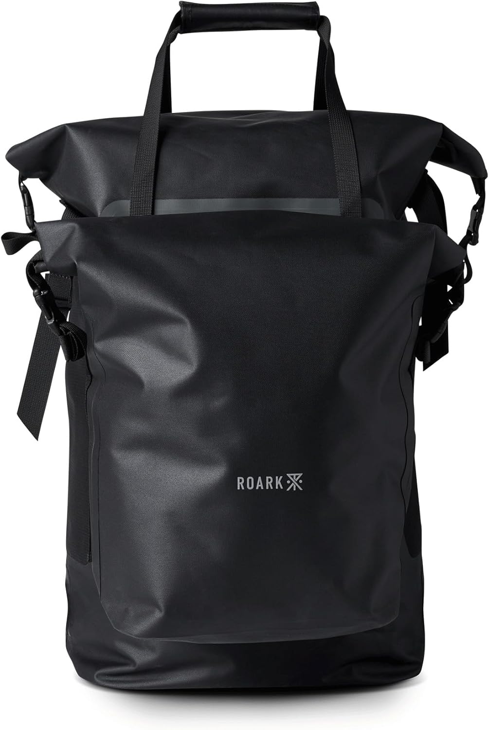 Roark Accomplice Shelter Mod 14L Modular Waterproof Roll Top Storage Bag Travel Accessory, Black