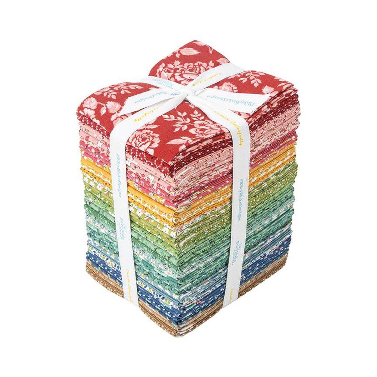 Riley Blake Home Town Fabric by Lori Holt of Bee in My Bonnet, Premium Quilting Fabric, Perfect for Quilting, Crafting, Sewing Projects and More… (Home Town Fat Quarter Bundle)