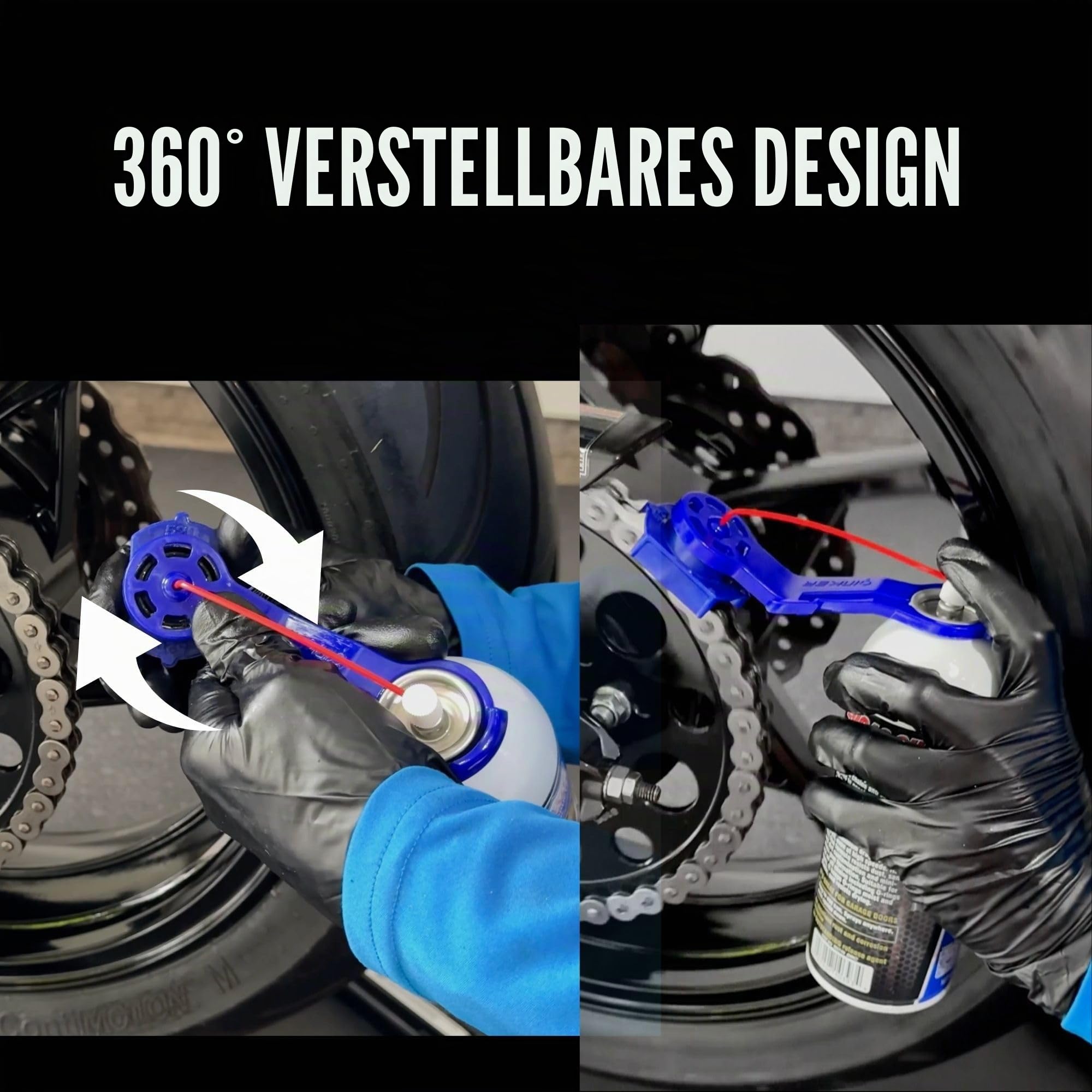 Oinker Motorrad-Kettenöler für 525 Kettengröße - Dirtbike Streetbike Kettenwerkzeug | Dirtbike, Streetbike, Kettenwerkzeug