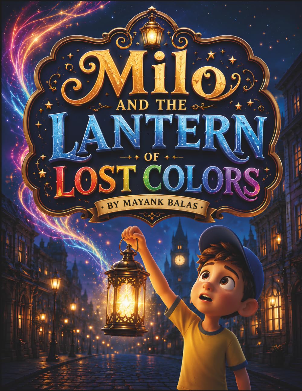 Milo and the Lantern of Lost Colors: A Magical Quest Filled with Lost Colors, Brave Friends, and an Enchanted Lantern For Kids Ages 4-8