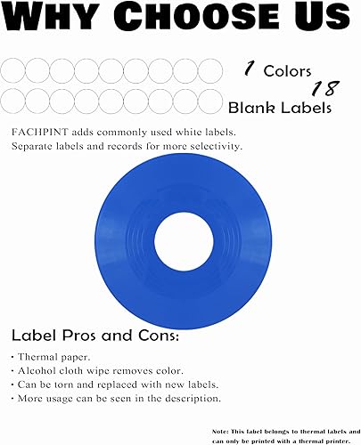 Miniatura 2 de FACHPINT 9 discos azules para estética de pared, discos de vinilo en blanco de 7 pulgadas, decoración de pared musical para graffiti, accesorios de