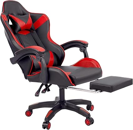 Co Z Leather Gaming Chair With Lumbar Support Massage Wheeled High Back Recliner Computer Chair Ergonomic Gamer Chair Adjust Height Headrest Armrest Footrest Office Computer Desk Chair For Adults Amazon Co Uk Home Co Z Leather Gaming Chair With Lumbar Support Massage Wheeled High Back Recliner Computer Chair Ergonomic Gamer Chair Adjust Height Headrest Armrest Footrest Office Computer Desk Chair For Adults Amazon Co Uk Home