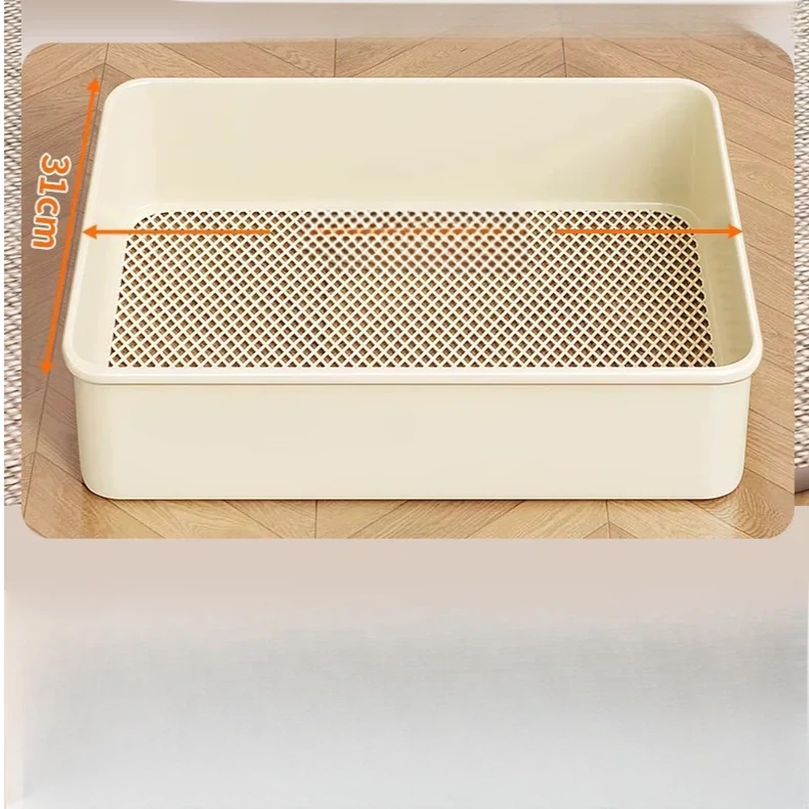 Carro rodante utilitario Carro utilitario rodante de 4 Niveles Organizador móvil Estante Almacenamiento for Cocina y Sala Estar