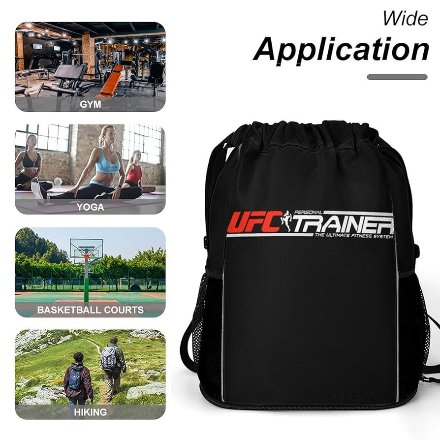 Amazon.co.jp: ジムサックバッグ UFC 究極格闘技 MMA 巾着