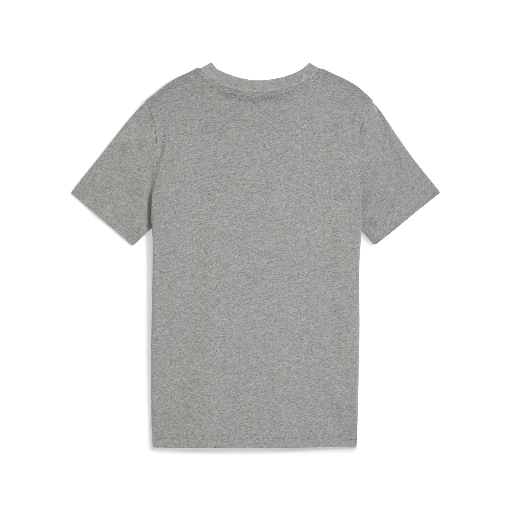 PUMA ESS No. 1 Logo tee B, Camisetas Niños, Medium Gray Heather, 164