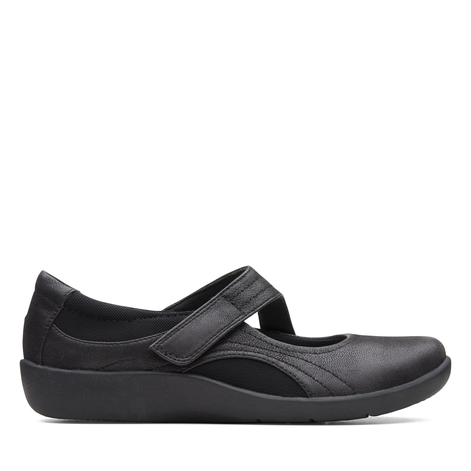 Clarks Sillian Bella, Zapatos Mujer, Negro, 37 EU