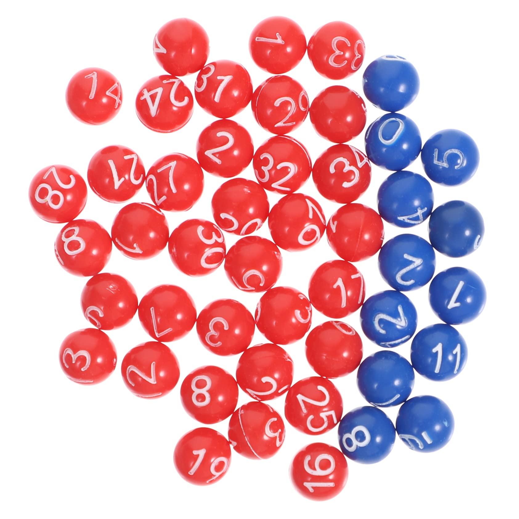 Lot De 100 Balles De Loterie Numérotées 1 à 100 – En Plastique Compact, Idéal Pour Jeux De Bingo, Tombola, Fêtes Et Activités Ludiques