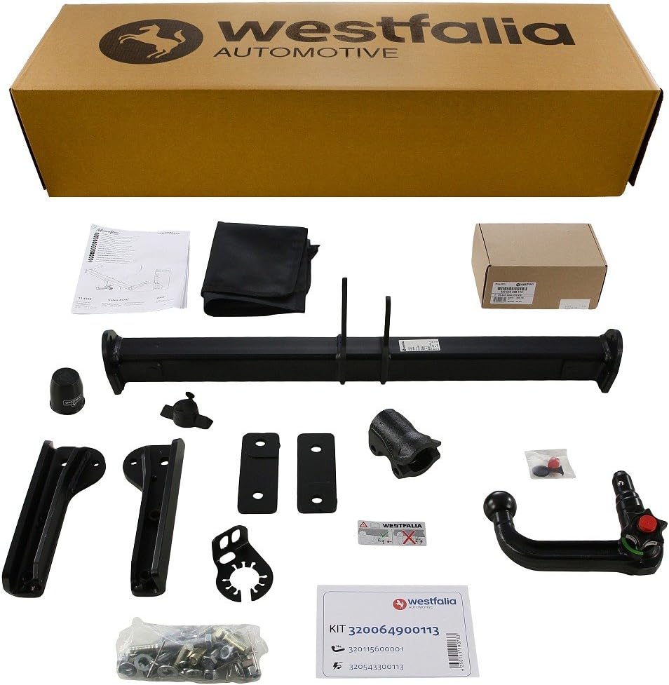 Westfalia Anhängerkupplung Abnehmbar Für Ford Galaxy 7-Sitzer 2006-2015