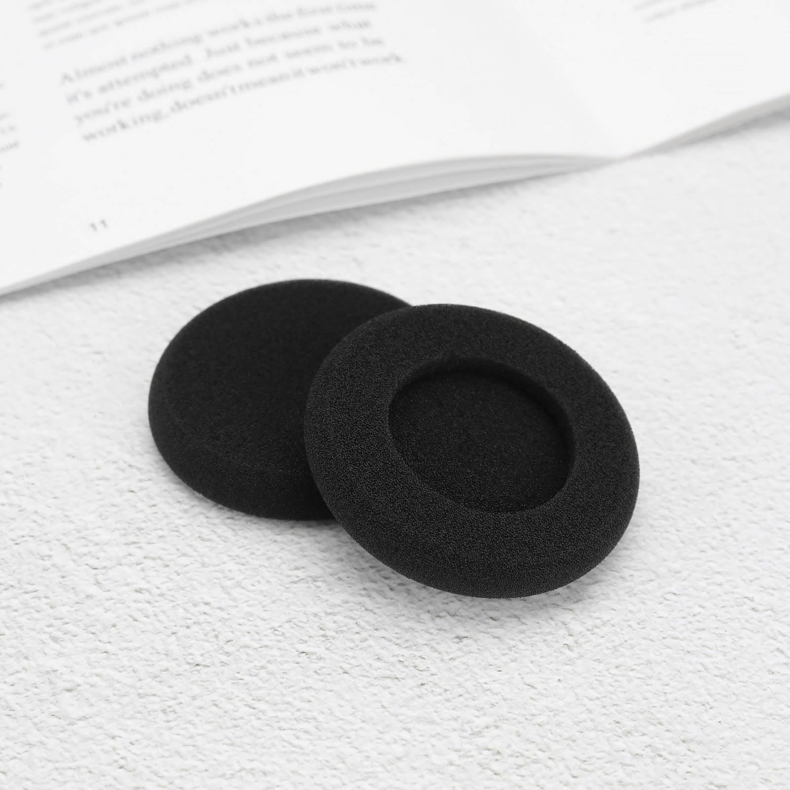 2 Sets Replacement Foam Earpads & Headband Cushions For Koss Porta Pro/Sporta Pro Headphones - Black