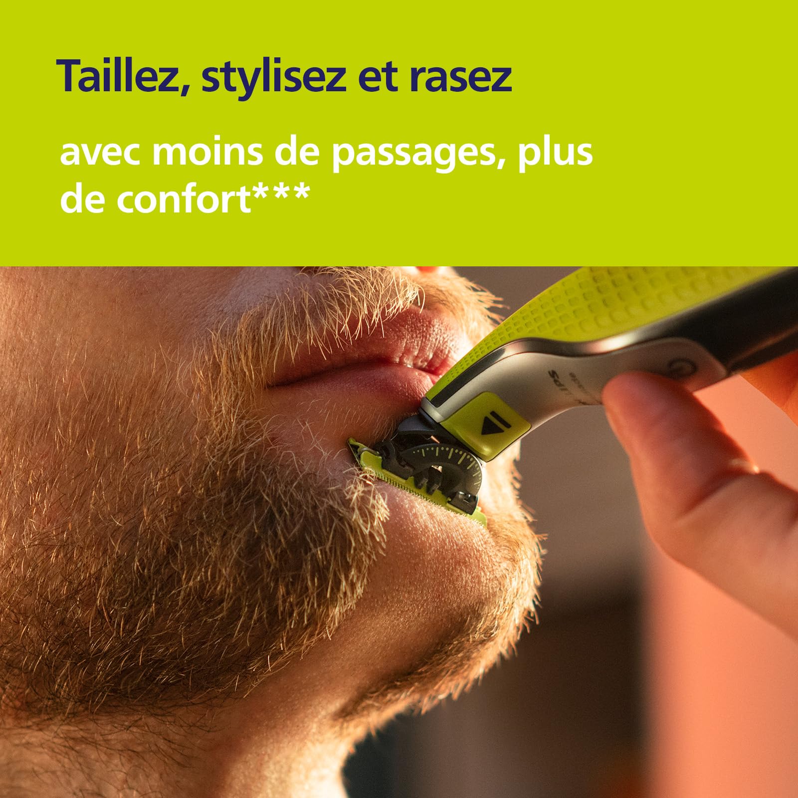 Philips OneBlade Original 360 lames, pour tous les modèles OneBlade et OneBlade Pro, 2 pièces (modèle QP420/60)