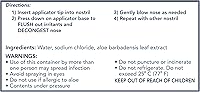 Vista 12 de Vicks Sinex Spray nasal hidratante salino, con aloe, niebla ultrafina sin medicamentos, limpia la congestión sinusal diaria rápida, elimina
