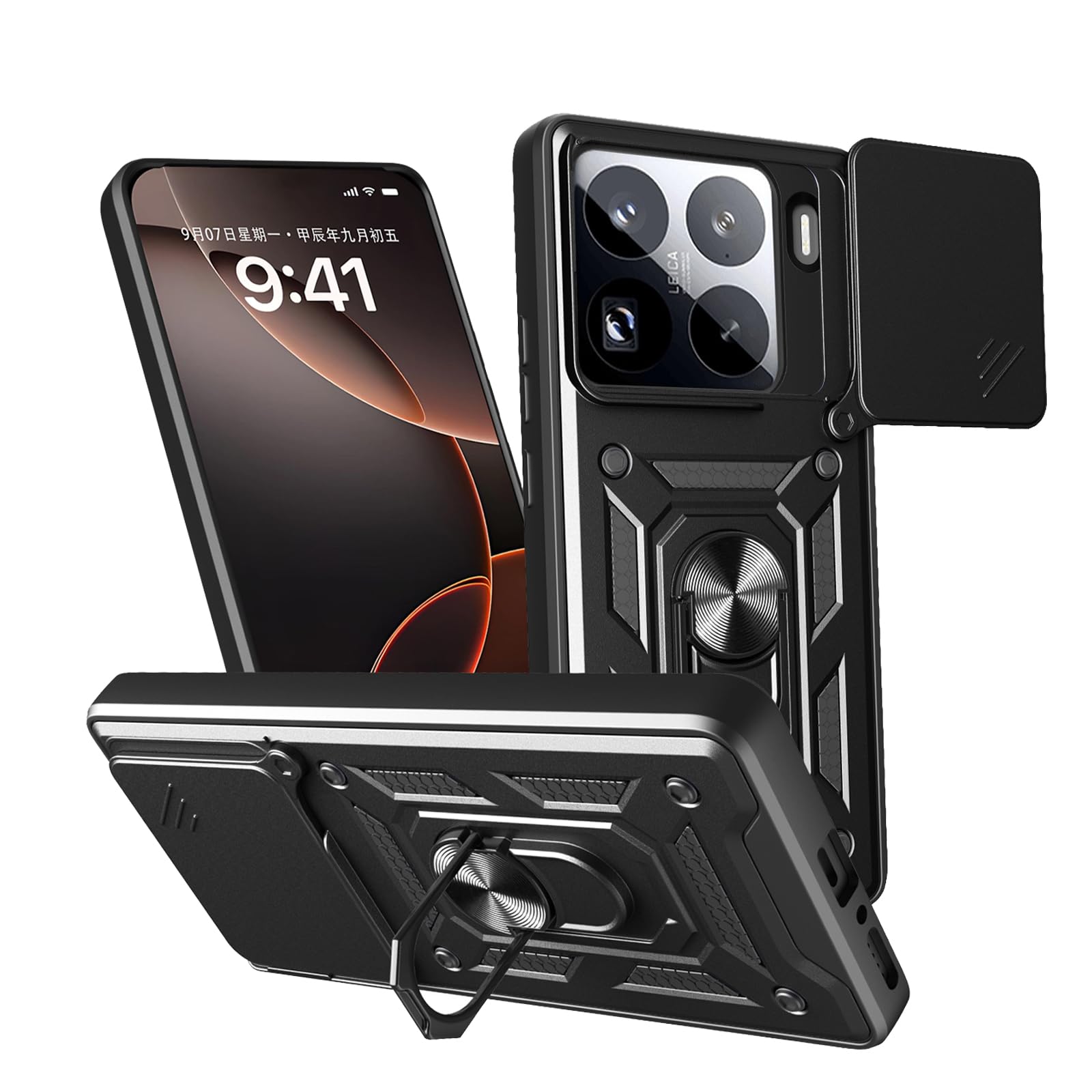 Amazon.com: Anvzle for Xiaomi 15 Pro Case with Dual Layer Heavy