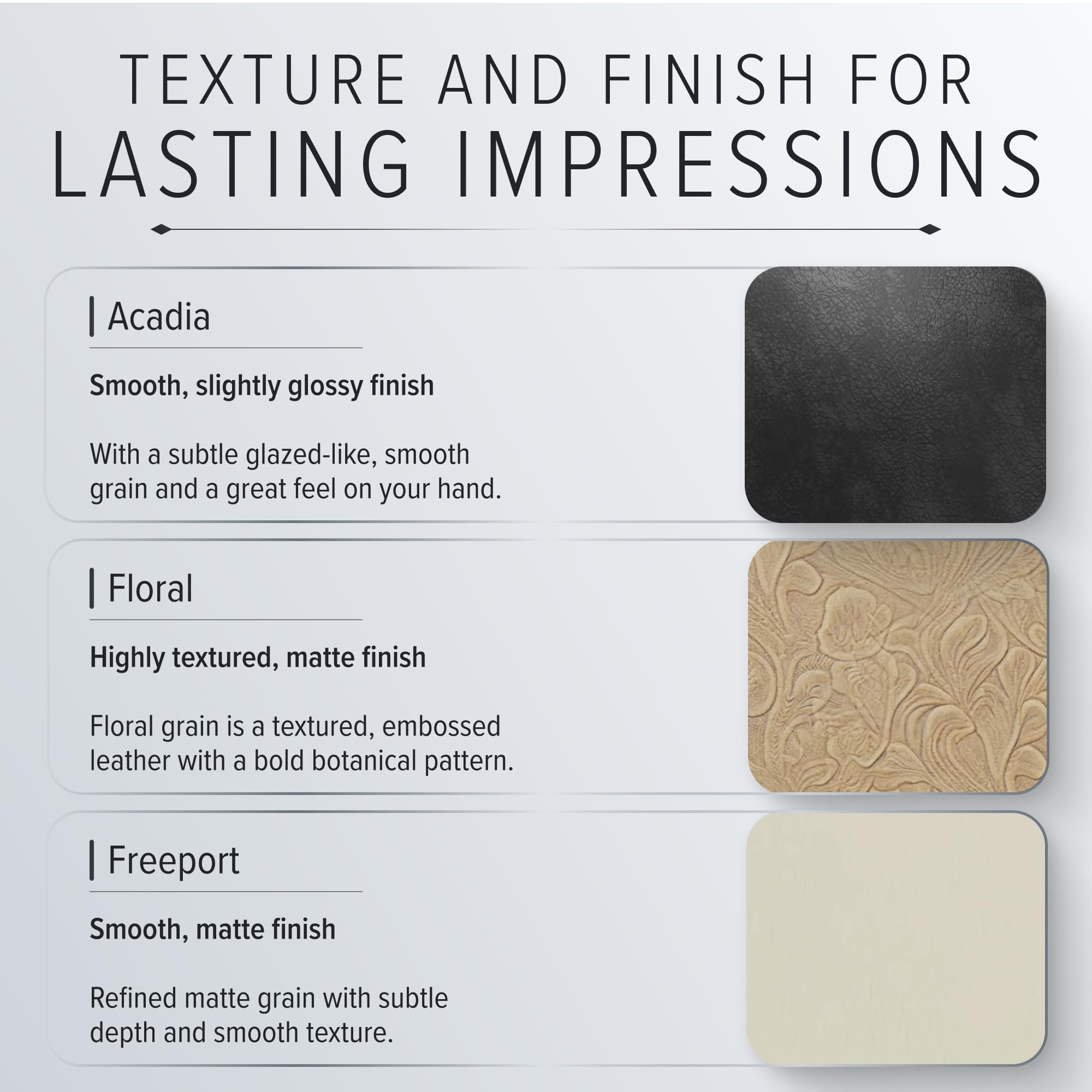 Álbum de fotos de cuero de Gallery Leather, 29,7 x 26,5 cm, Freeport Ivory