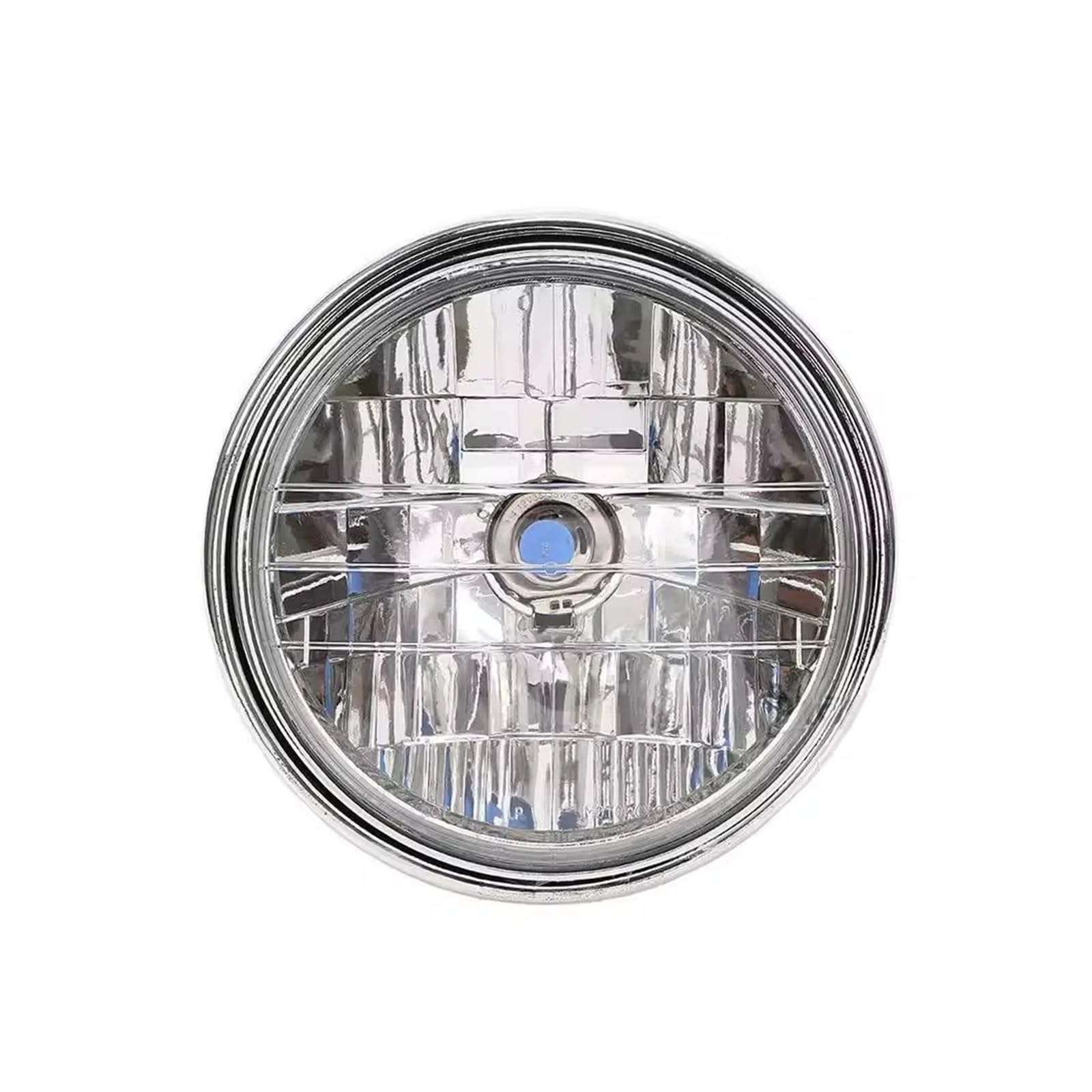 Motociclo Faro Per CB400 CB900 CB1300 Per Hornet 7" Pollici H4 LED Moto Faro Rotondo Faro Per Moto A LED 1 Pezzo(Bianco)