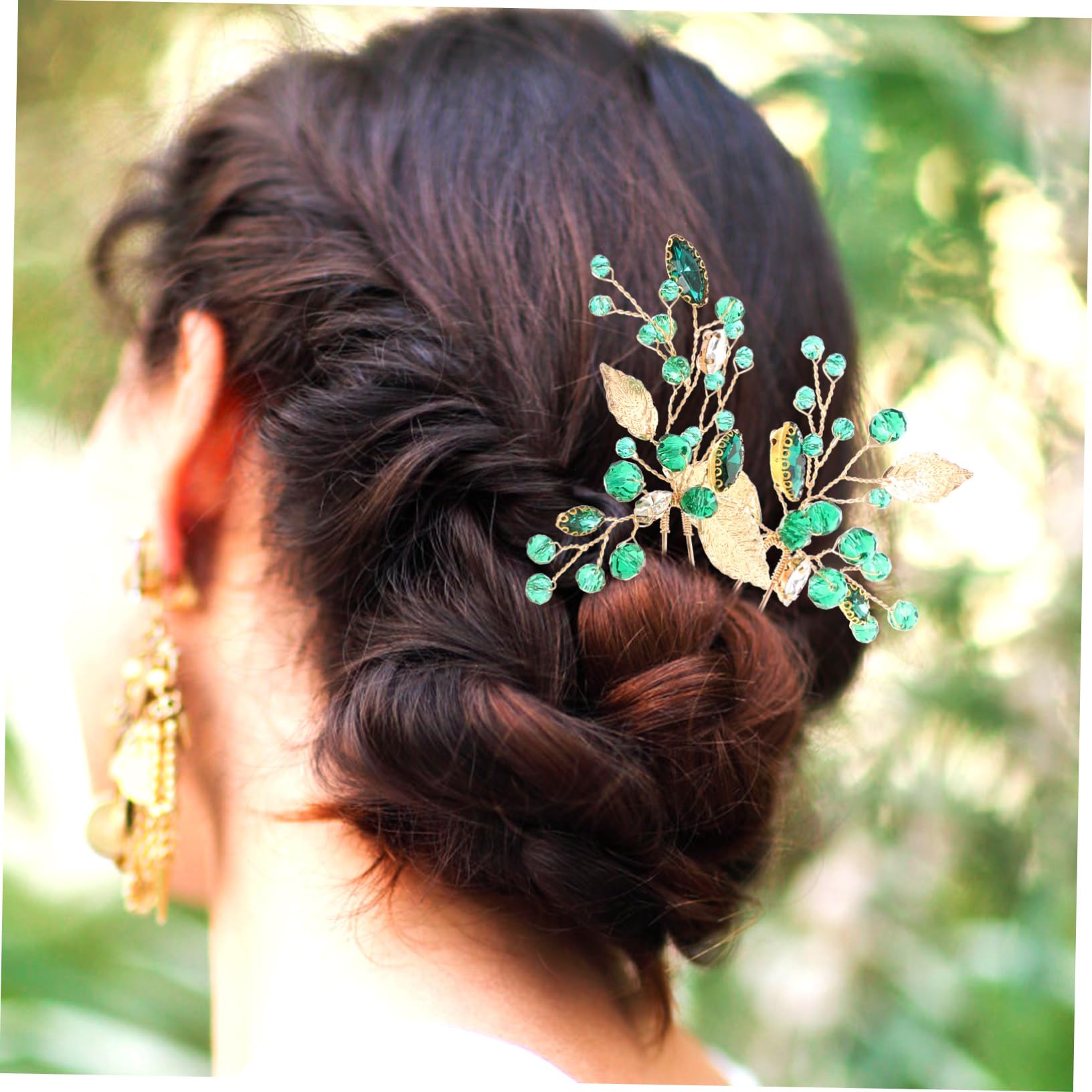 Abaodam 12stücke Brautschmuck Haarnadel Teiliges Aus Kristall-haarforken Handgefertigte Hochzeits-haaraccessoires Für Frauen Stilvolle Haarschmuck Für Besondere Anlässe