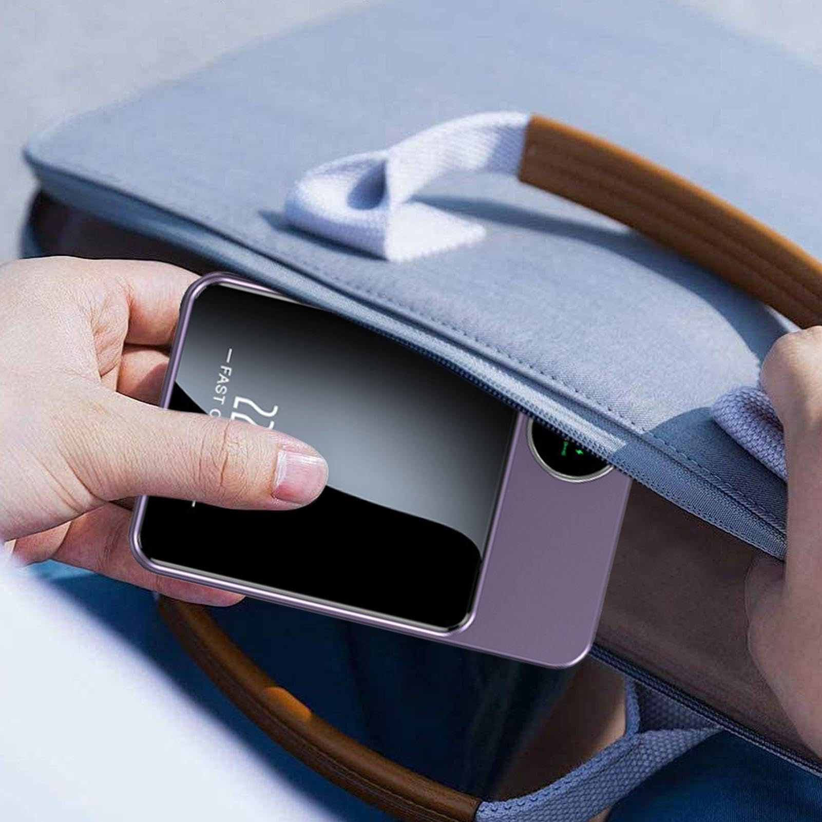 Station de chargement sans fil portable rapide magnétique