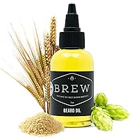 Vista 1 de Brew Grooming Aceite para barba para hombres, 2 onzas, aceites de fórmula de aroma natural para barba, revitaliza, nutritiva, suavizante, aceite