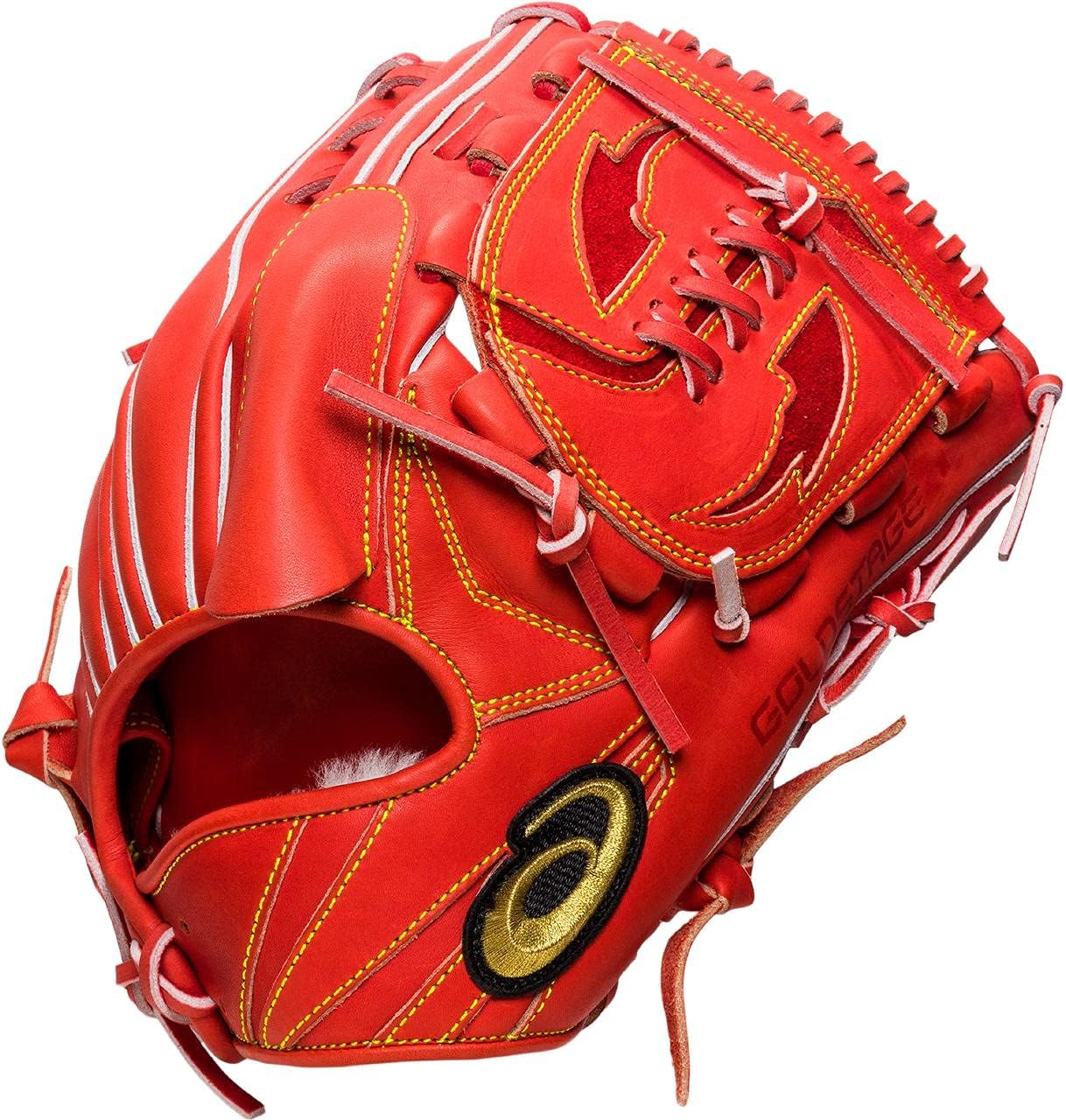 Asics GOLDSTAGE 3121A666/3121A667 Baseball Gold Stage LH (for Right Throwing) RH (for Left Throwing) Hard Grab Pitchers