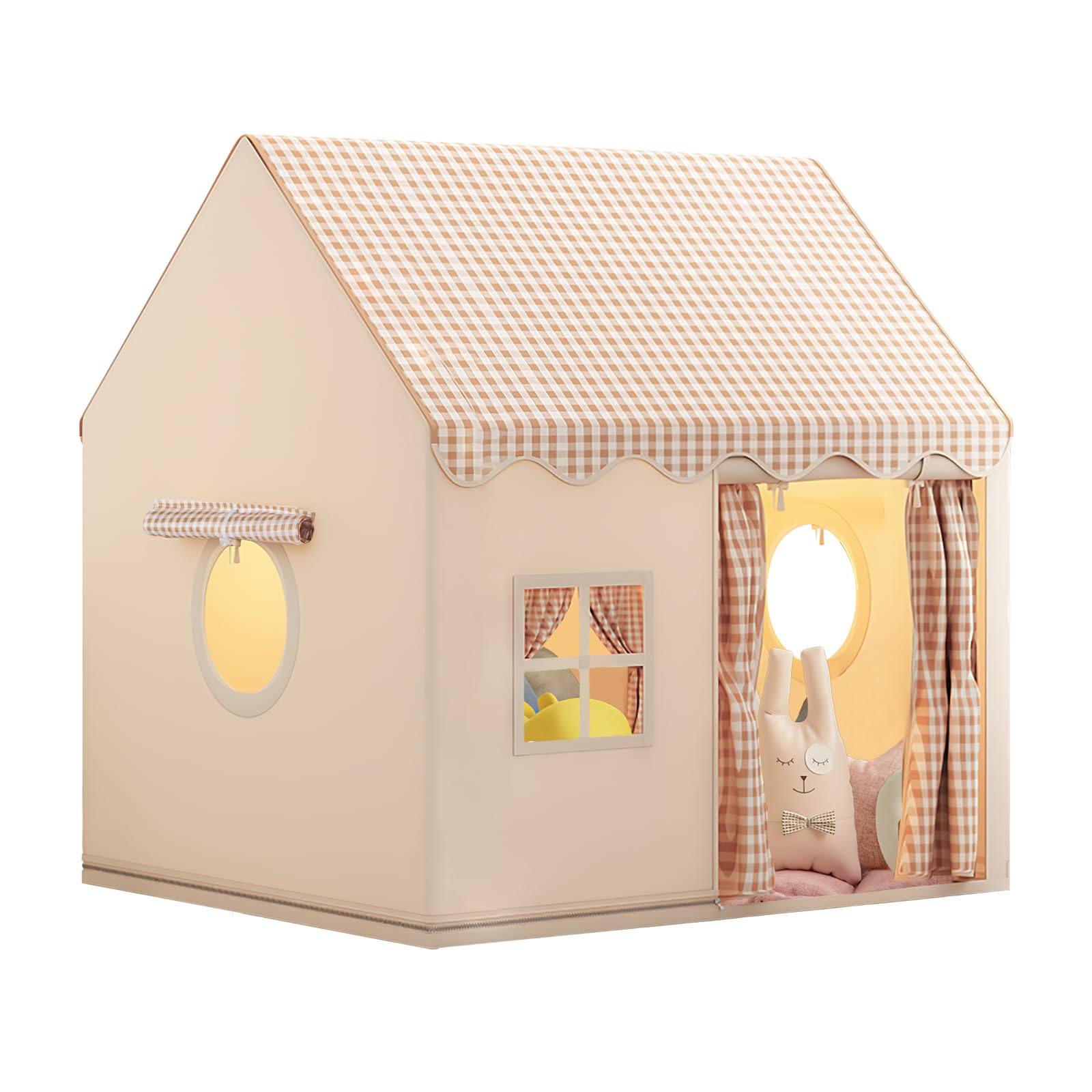 Amazon | キッズテント 女の子 子供 室内 遊びテント テントハウス 