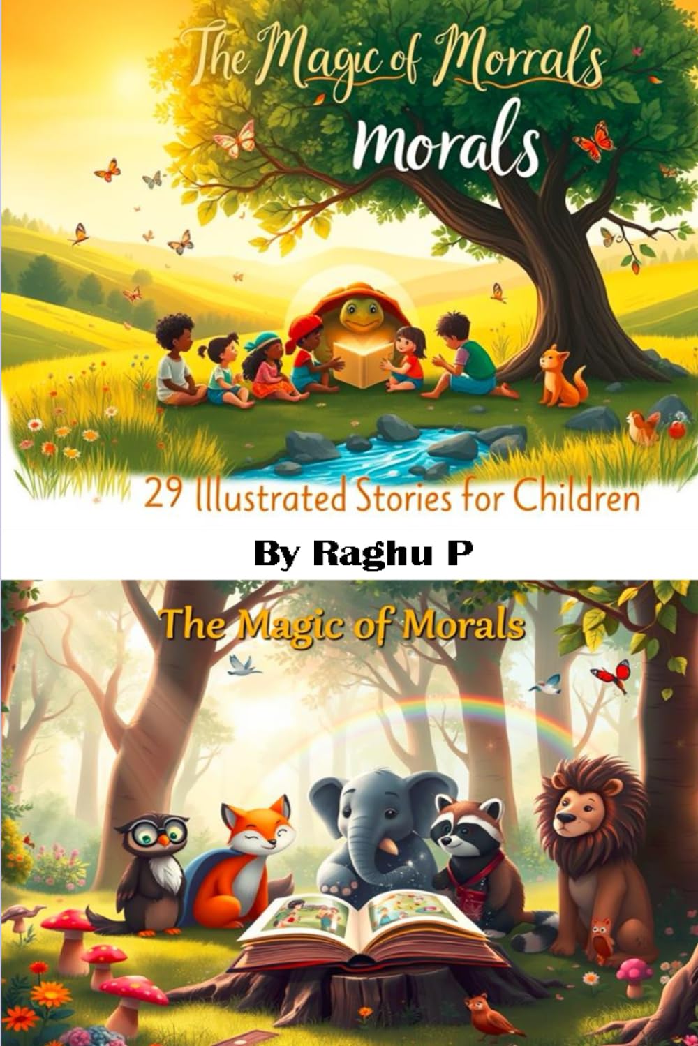 The Magic of Morals: 29 Illustrated Stories for Children: Life Lessons on Kindness, Bravery, and Honesty