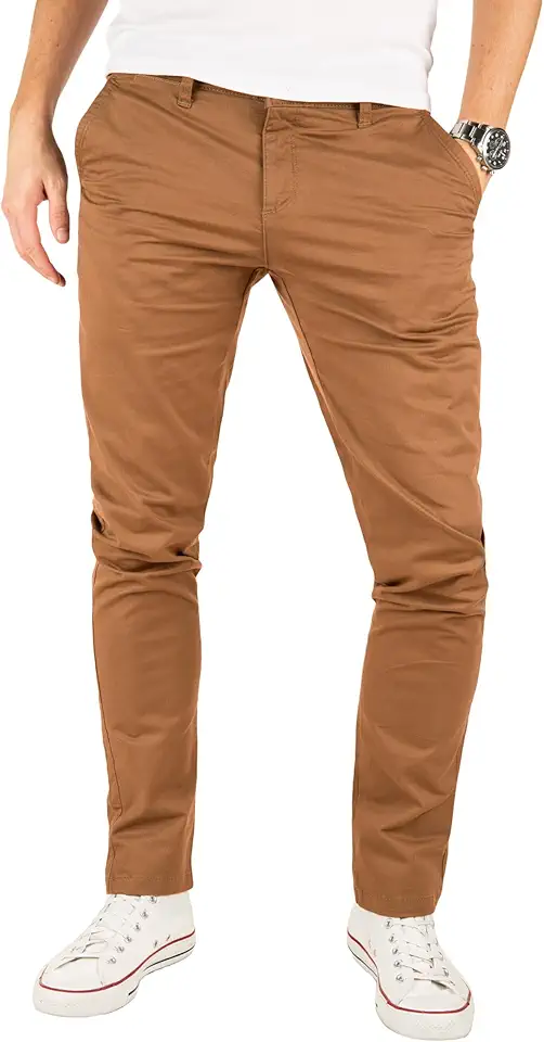 Yazubi Herren Chino Hose - Modell Kyle Slim Fit - Chinohose mit Stretchanteil