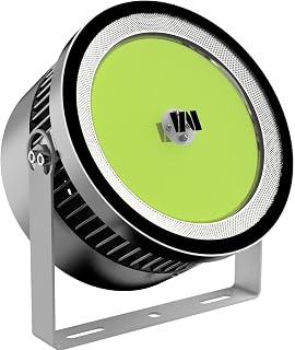 1000W Green LED Fish Attraction Light with 6.5Ft Power Cable, Large Marine Fishing Light for Offshore and Deep Sea Fishing Vessels 110V-330V