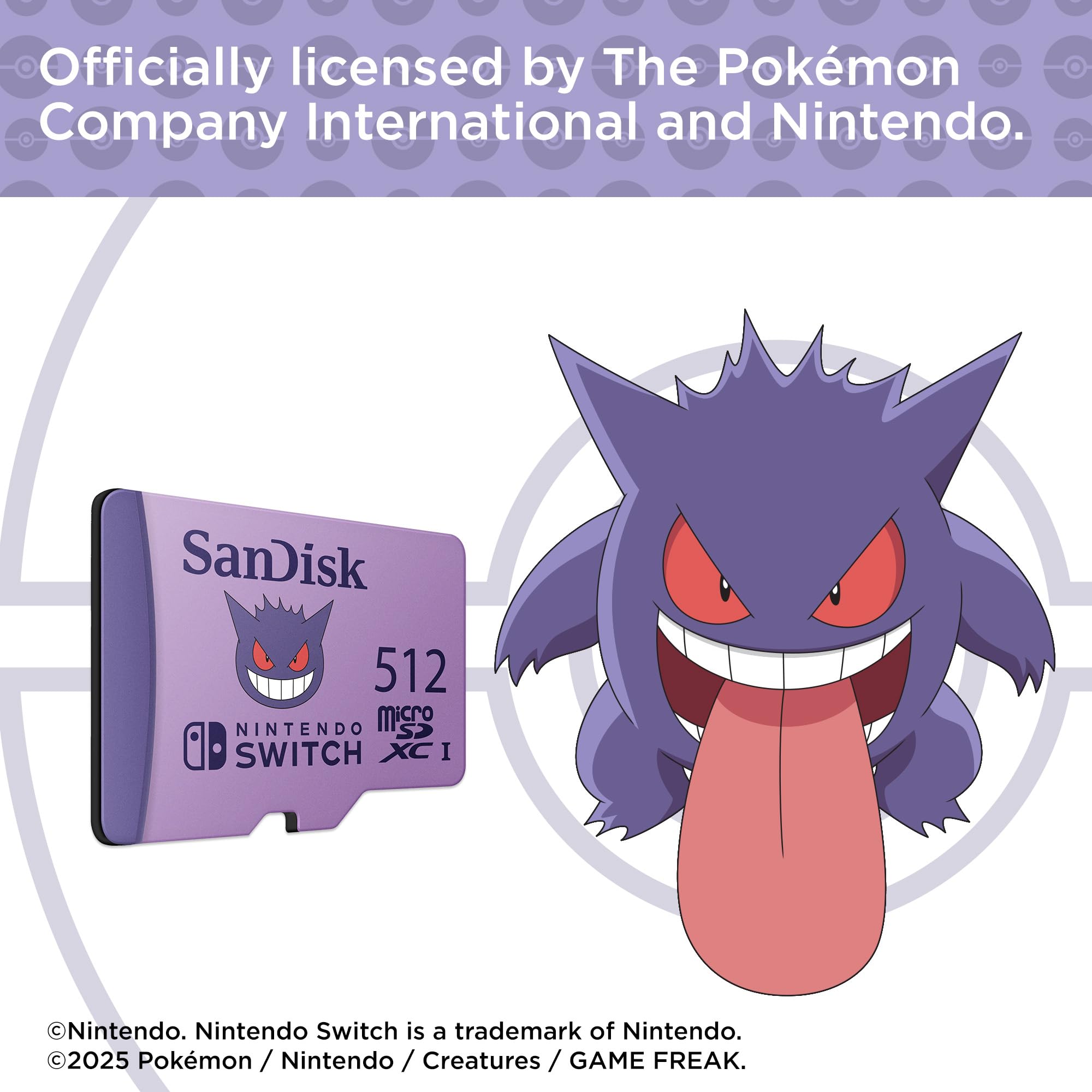 Amazon | SanDisk ポケモン マイクロSDカード Nintendo Switch用 512GB