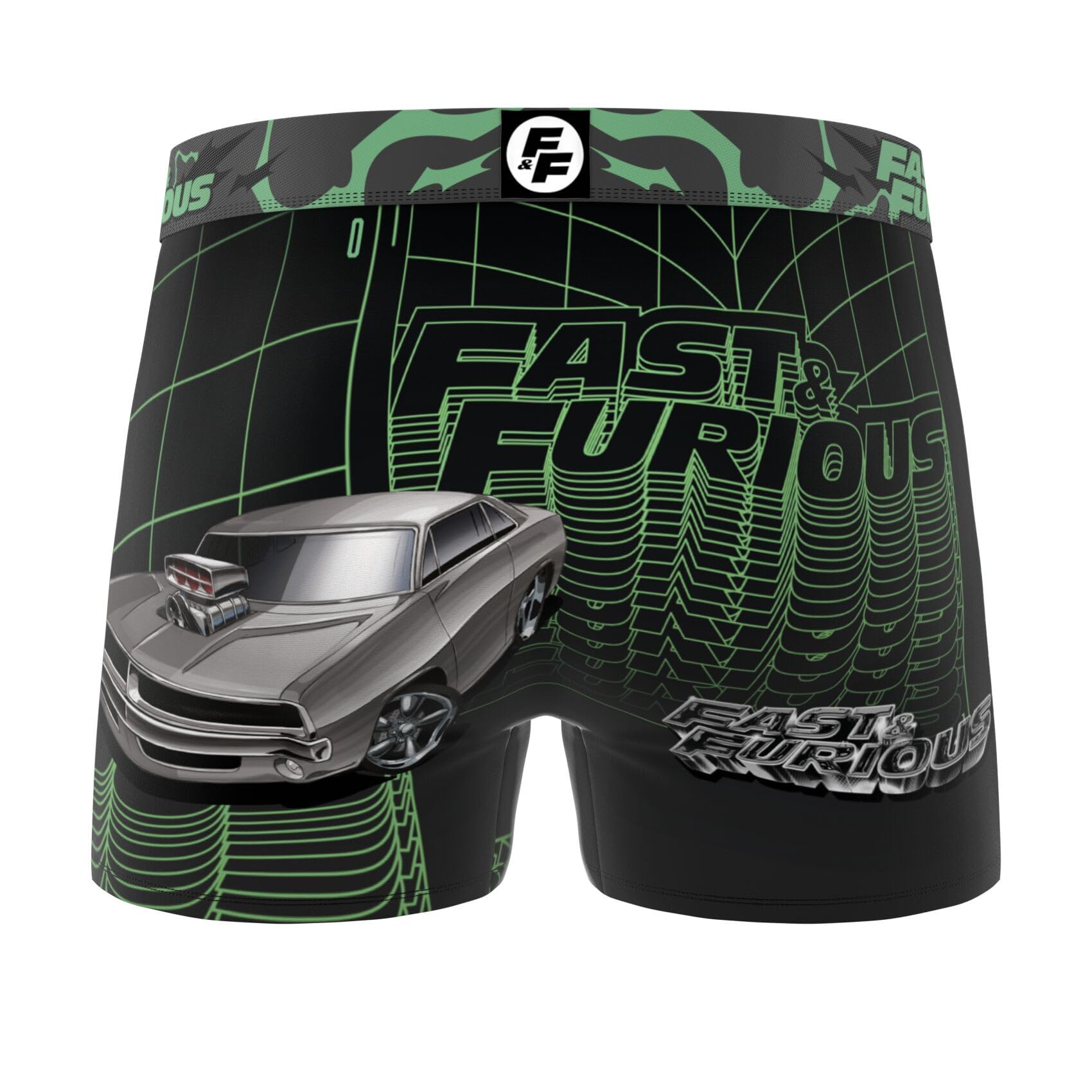 Freegun Boxer Enfant Fast and Furious, Caleçon Garçon, Confortable & Ultra-Doux (Lot de 3)