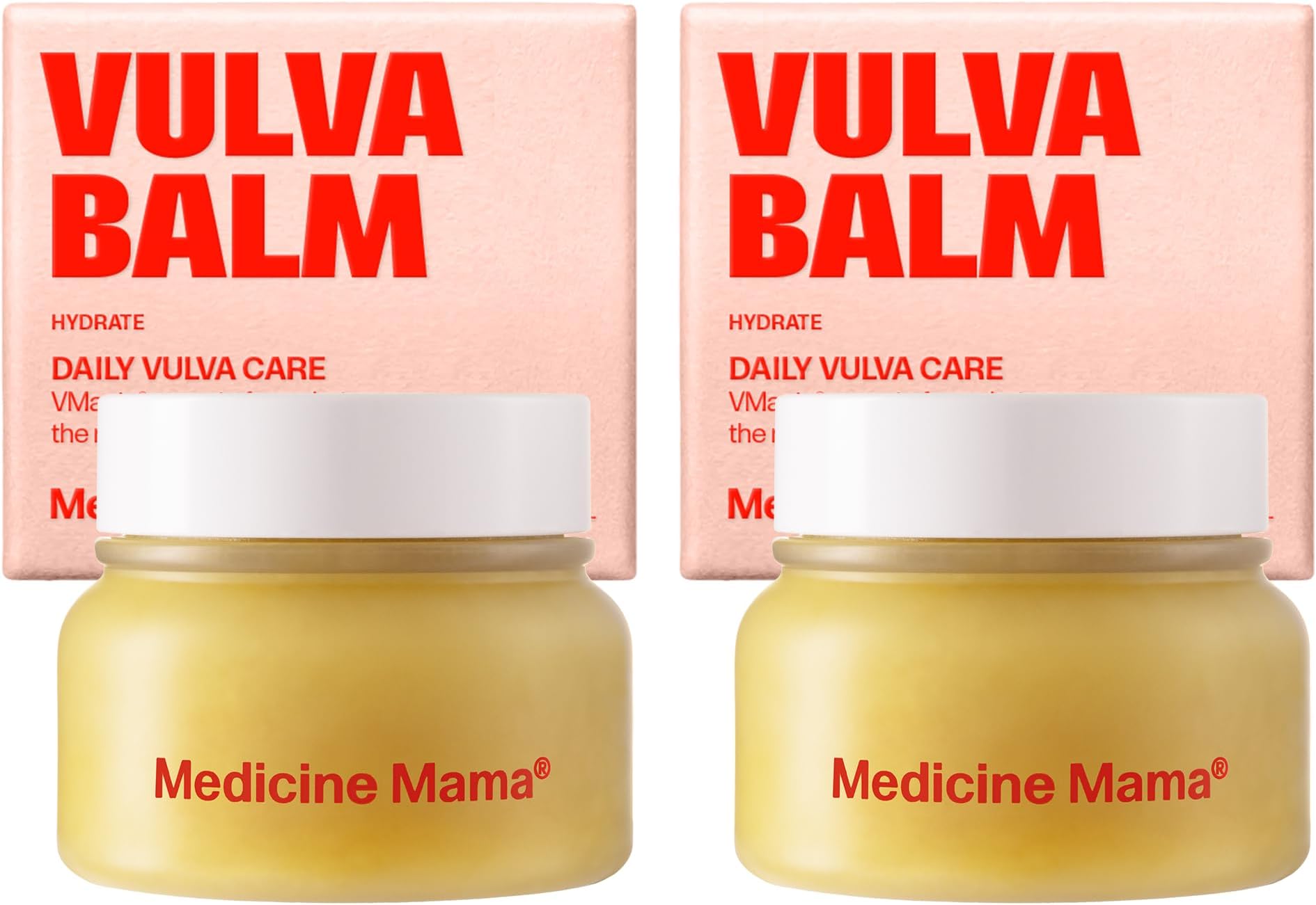 Medicine Mama's Apothecary Vmagic Vulva Care and Intimate Skin Cream, 2 Count/4 Ounces Total