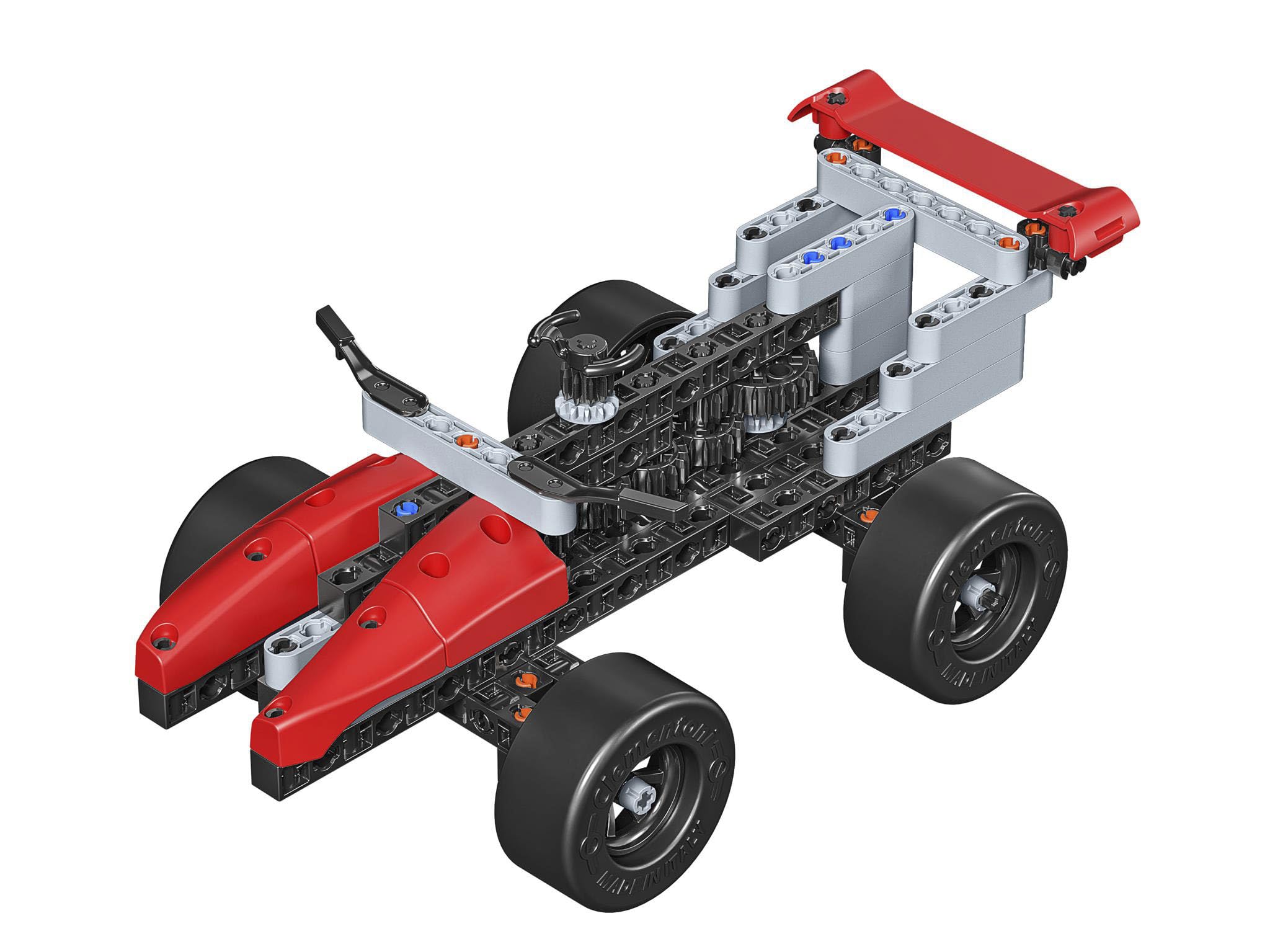 Clementoni Scienza e Gioco Laboratorio di Meccanica - Auto da Corsa, Set Costruzioni Bambini 8+ Anni, Scopri i Principi dell'Ingegneria, Made in Italy, Lingua Italiana, 19448