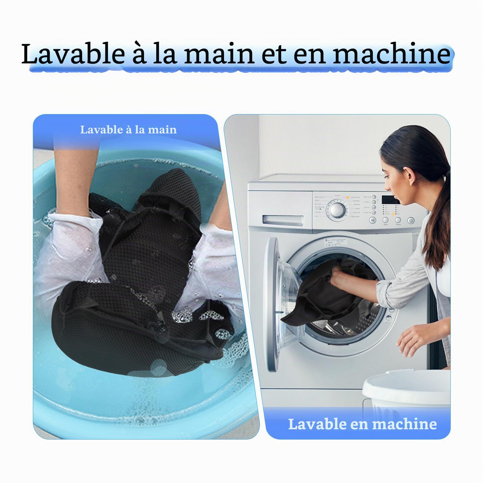 Thermrup Housse de selle de vélo chauffante USB avec sac de batterie externe et housse de pluie